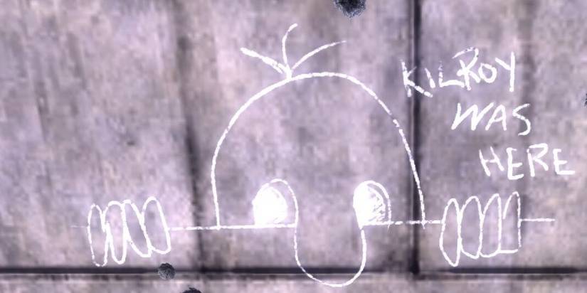 Kilroy Graffiti Fallout New Vegas