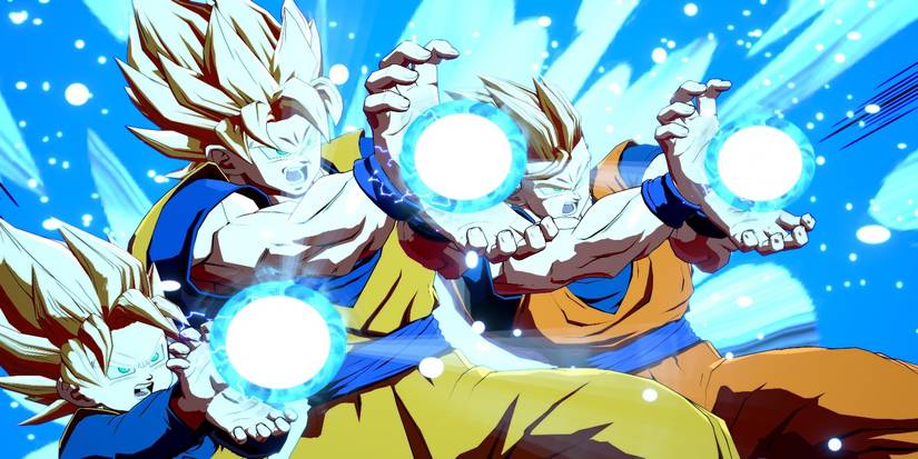 Family Kamehameha from Dragon Ball