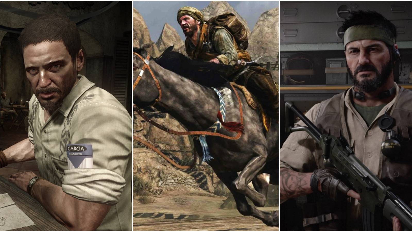 Frank Woods as he appears throughout the series