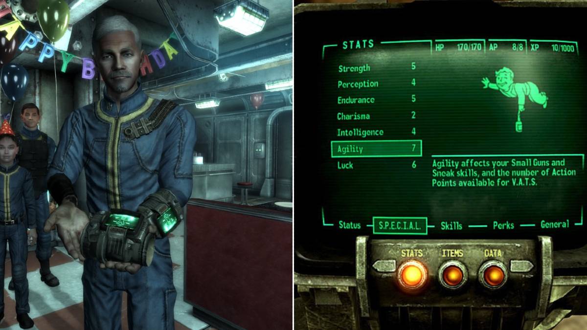 Depictions of the Pip-Boy in Fallout games