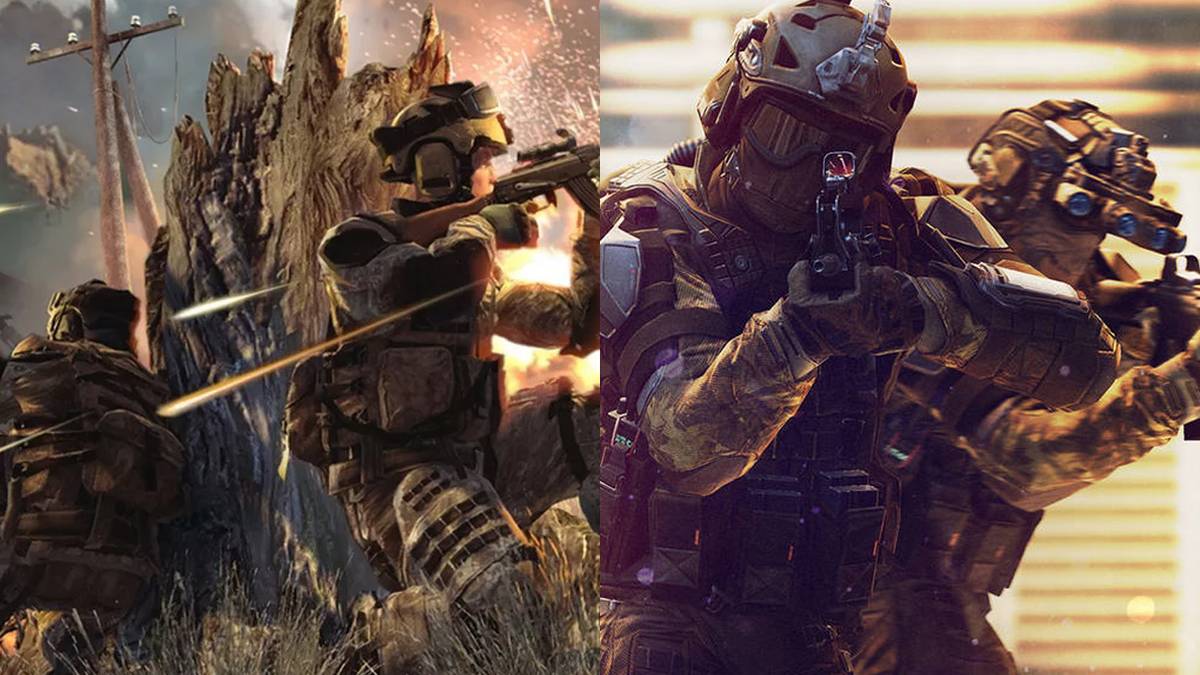 Players fighting in Warface