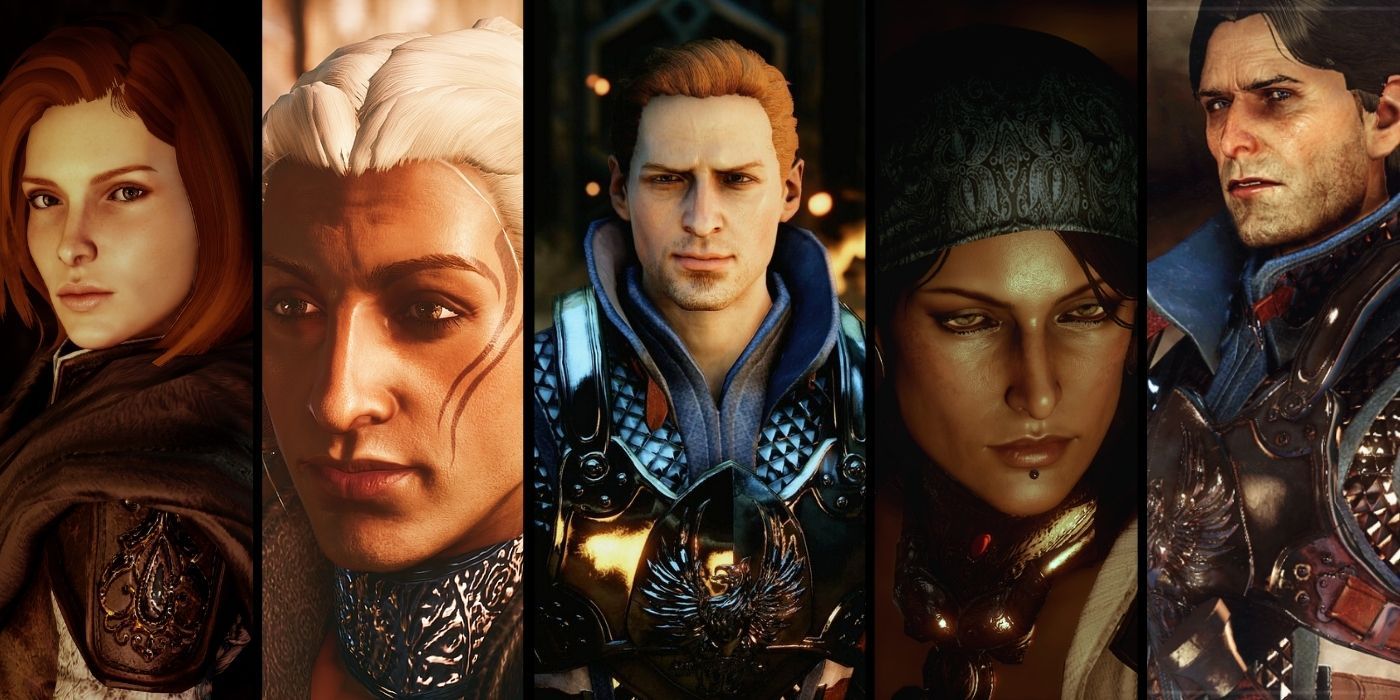 Dragon Age: Origins Character Collage