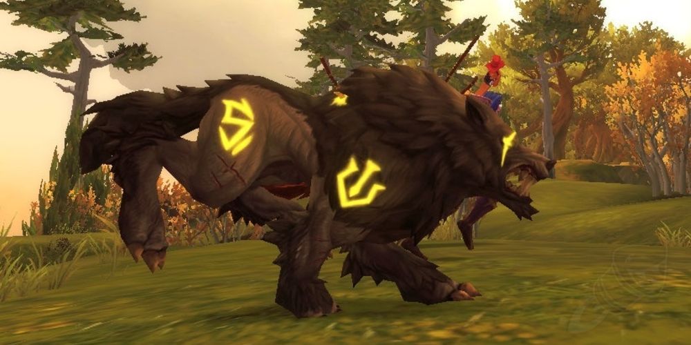 Fenryr Rarest Obtainable Hunter Pets Shadowlands Beast Master World of Warcraft