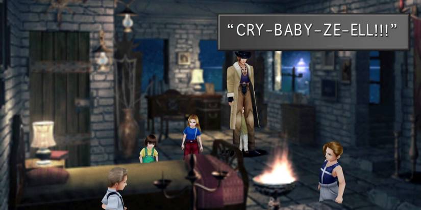 Final Fantasy 8 Edea's Orphanage Selphie Irvine Zell Quistis Seifer