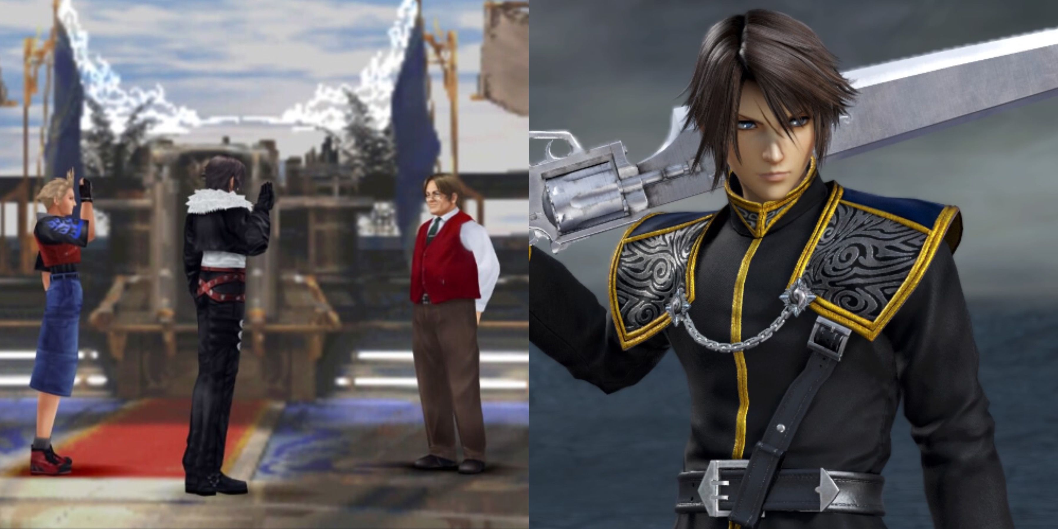 Final Fantasy 8 SeeD Zell Squall Cid