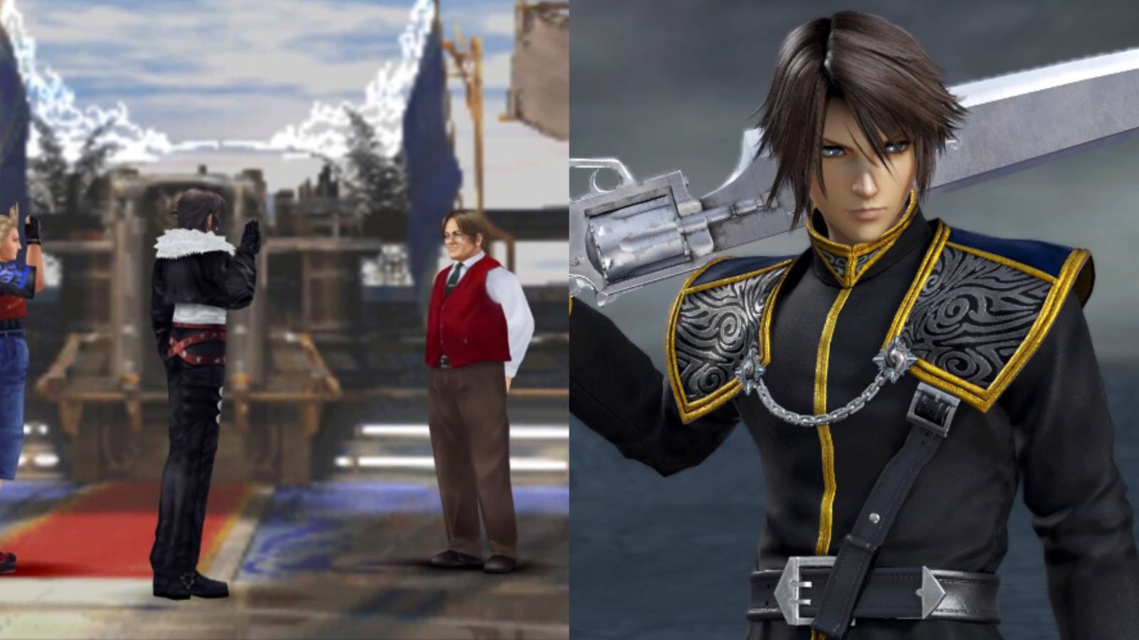 Final Fantasy 8 SeeD Zell Squall Cid
