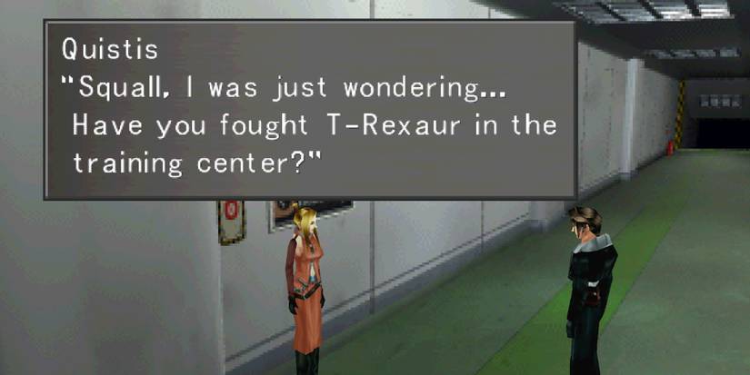 Final Fantasy 8 Balamb Garden Training Center Quistis Squall