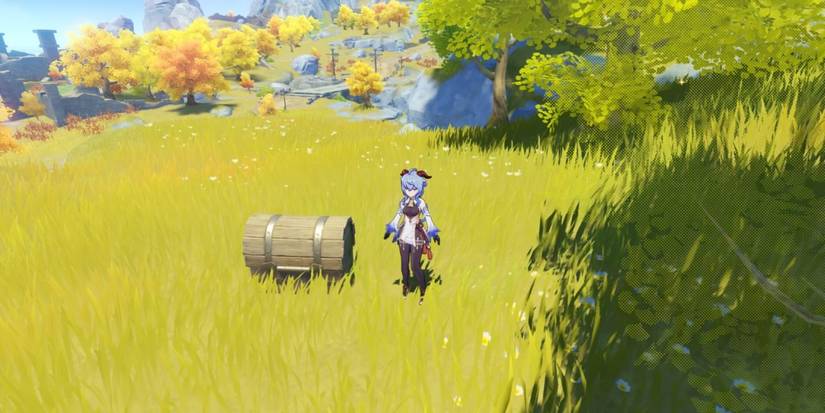 Finding a chest on higher Adventure Rank in Genshin Impact