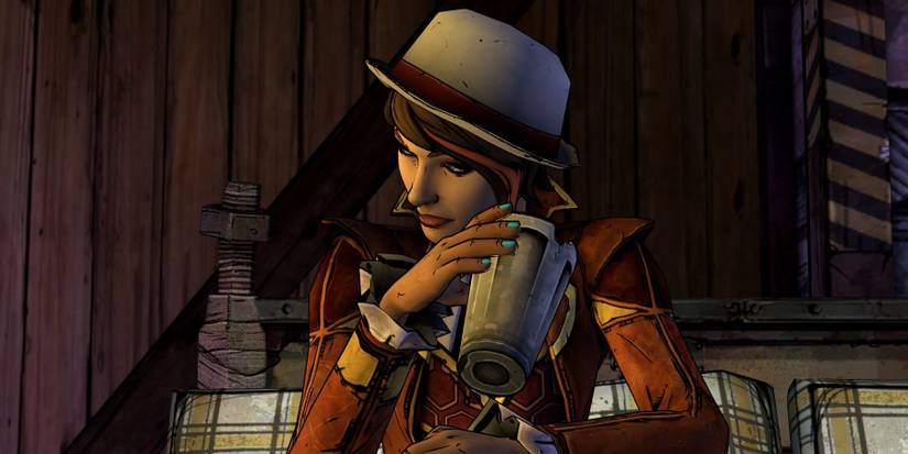 Fiona Drinking In Tales From The Borderlands