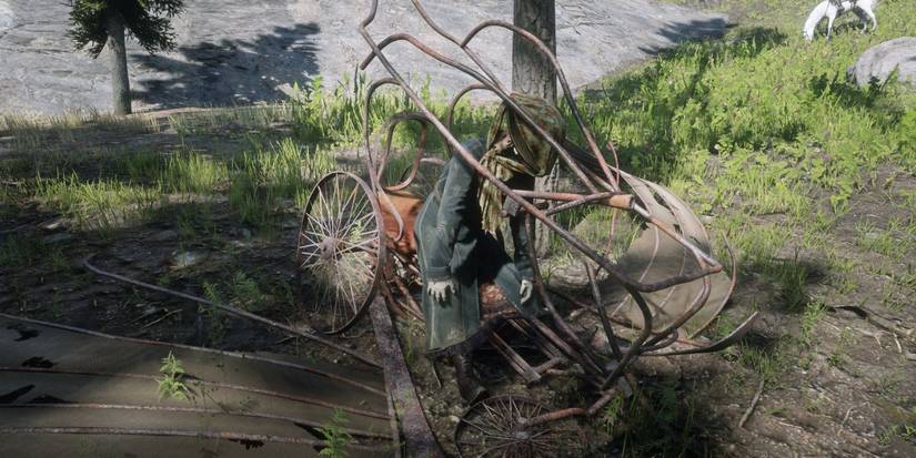 Red Dead Redemption 2 Flying Machine Wreck