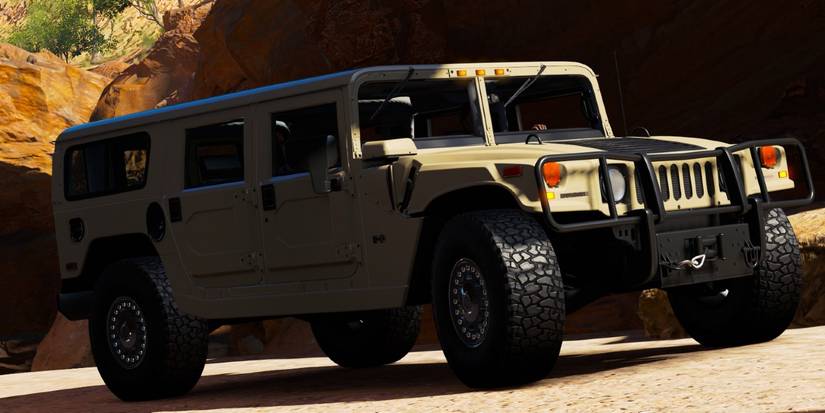 Forza Horizon 3 Hummer H1 Alpha close up