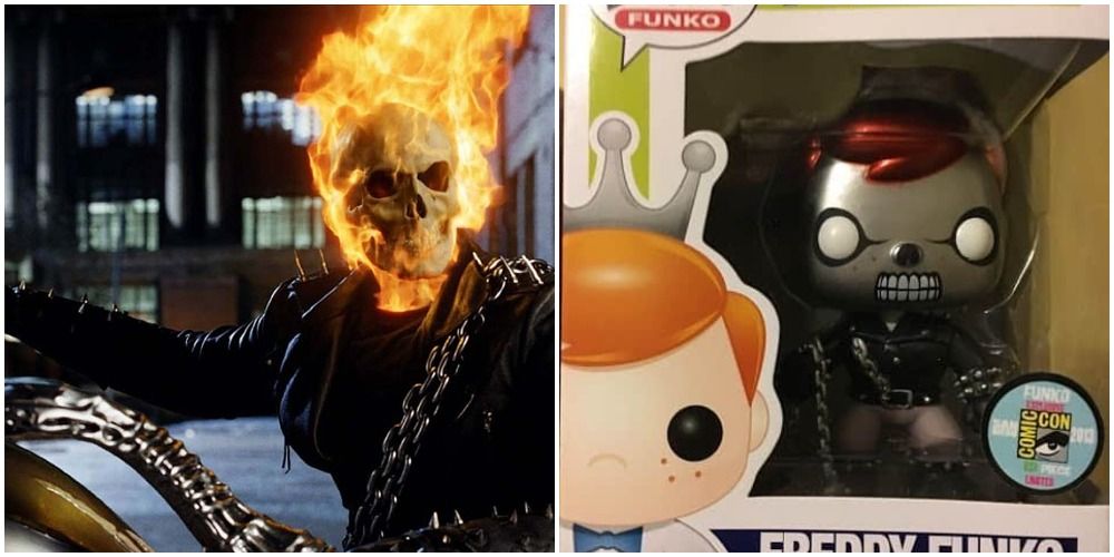 Freddy Funko as Ghost Rider (Metallic)