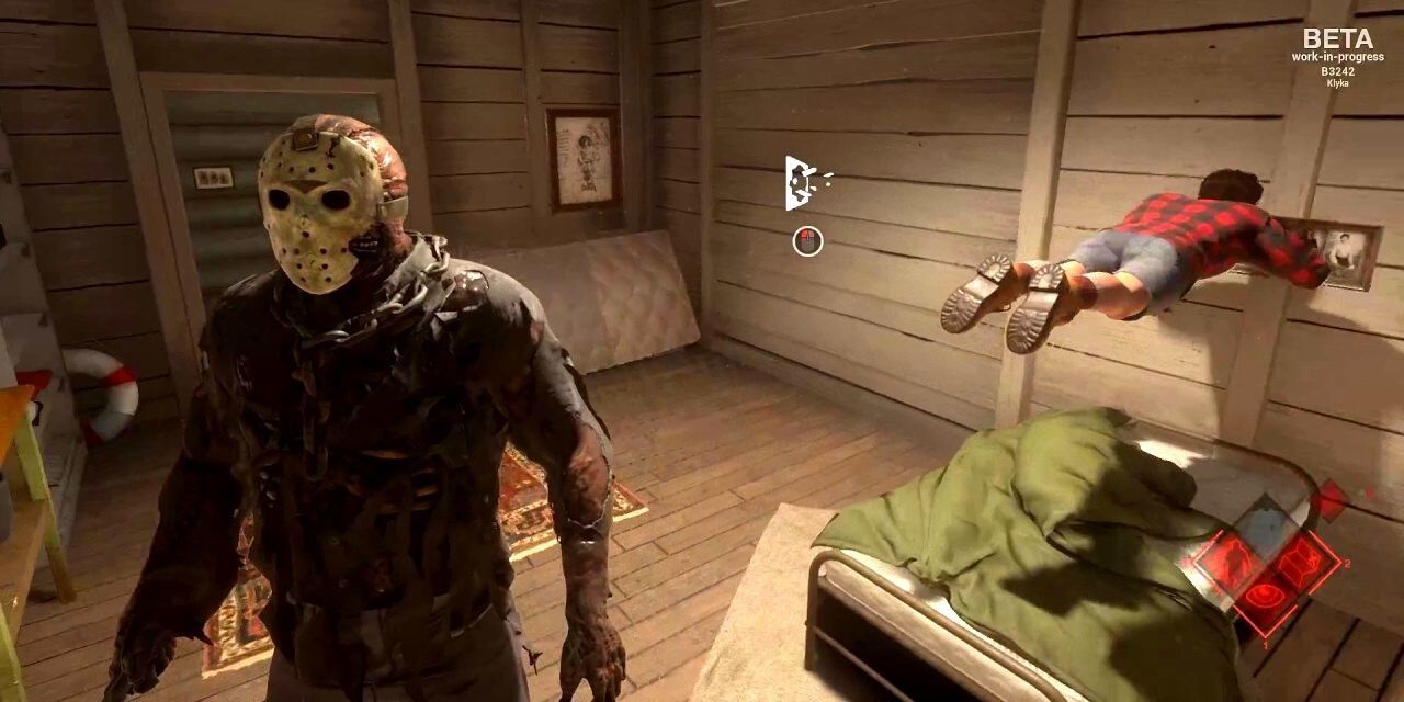 Friday The 13th The Game Jason And Counselor In Cabin Bug