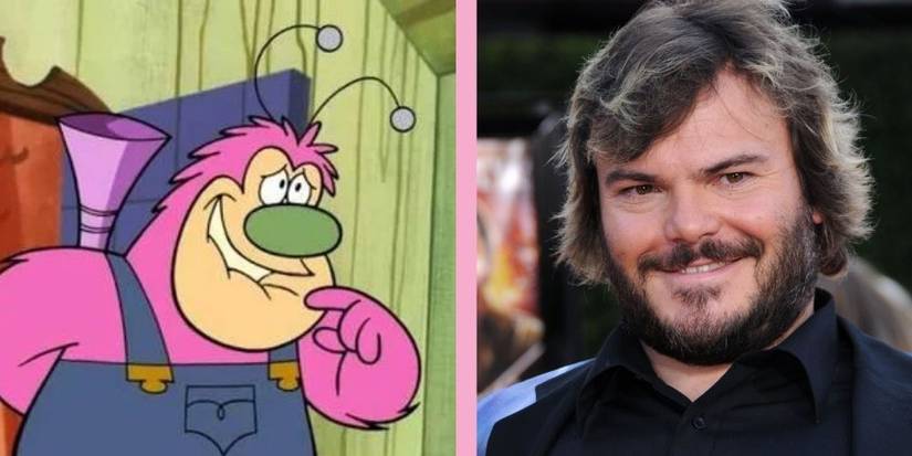 Powerpuff Girls Fuzzy Lumpkins and Jack Black