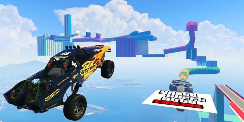 4x4 parkour is a fun game mode with offroad vehicles in gta online