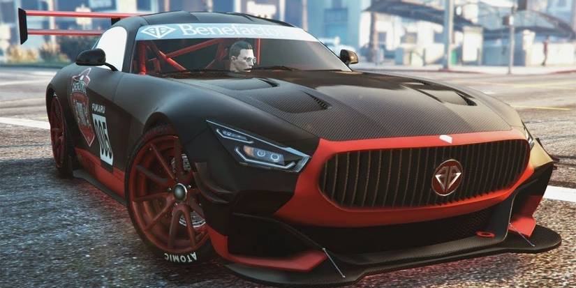 The Schlagen GT customized in GTA online