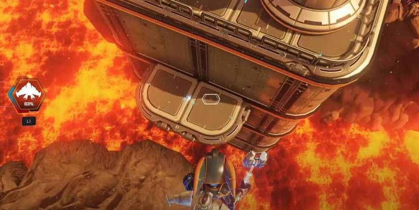 RYNO Card pack in Telepathapus Fields in Ratchet and Clank remake