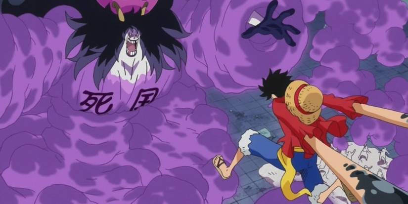 One Piece Gasu Gasu no Mi Caesar Clown Logia Devil Fruit Gas