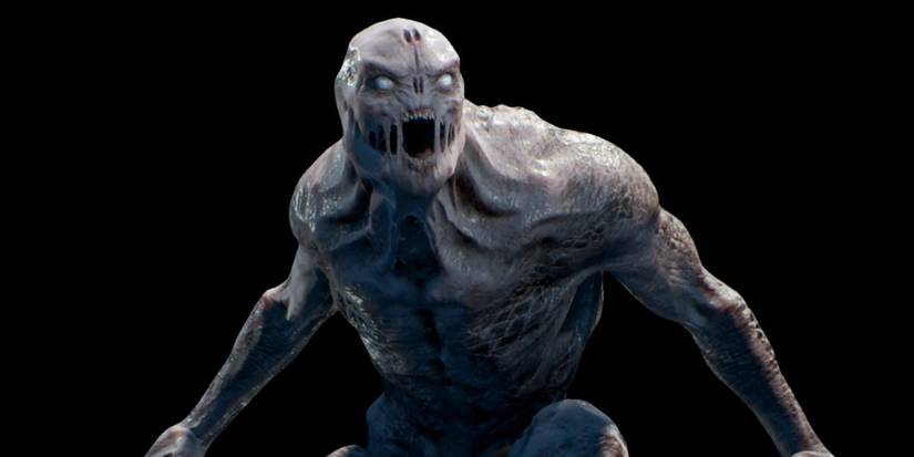 Human transformed into a Juvie in Gears of War