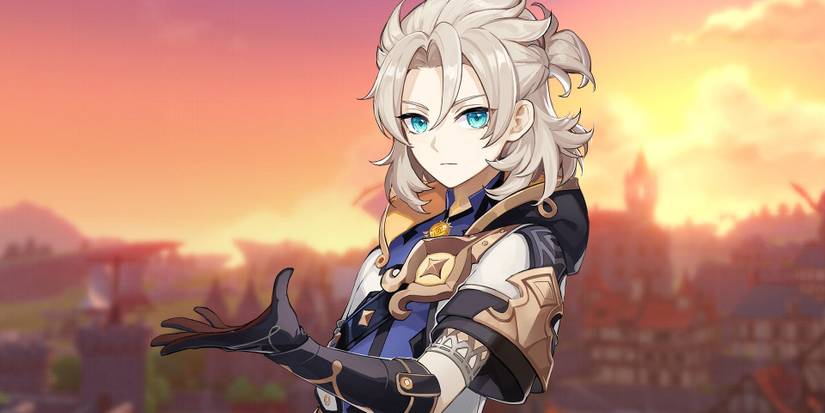 Genshin Impact Albedo Sunset