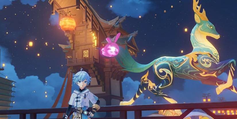 Genshin Impact Chongyun And Scenary