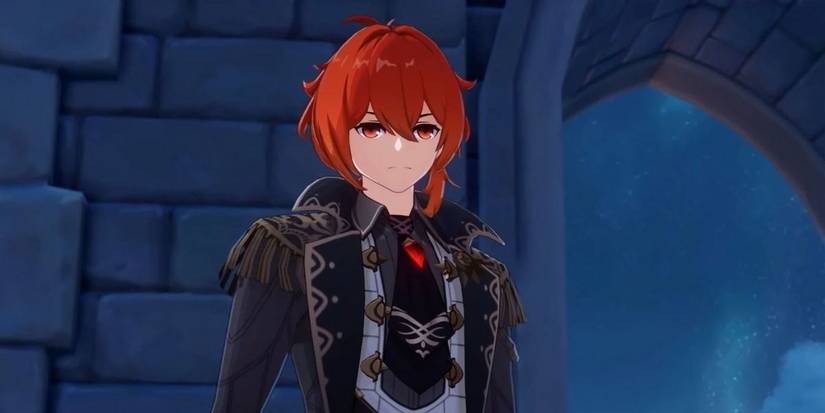 Diluc from Genshin Impact