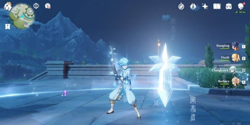 Chongyun's Skill from Genshin Impact