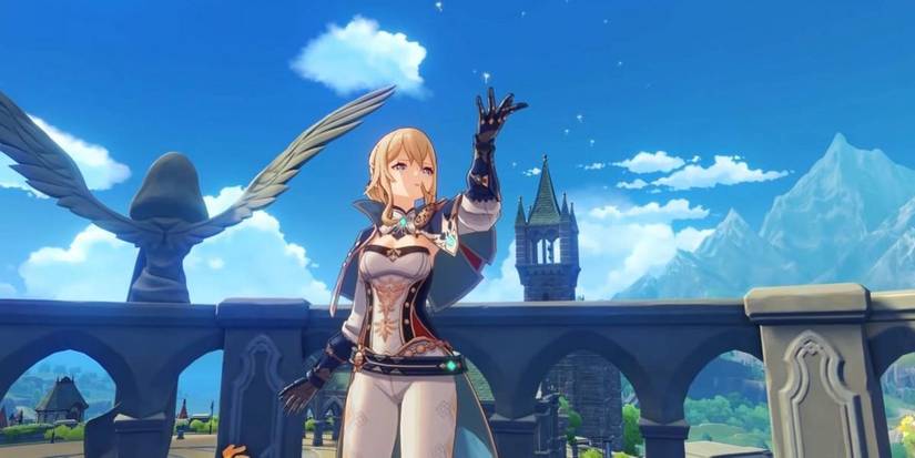 Genshin Impact Jean Hanging Out