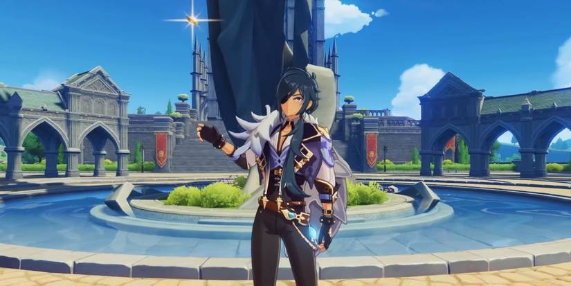 Genshin Impact Kaeya Hanging Out