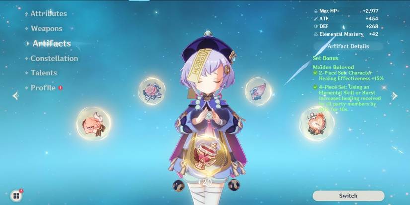 Genshin Impact Qiqi Character Profile