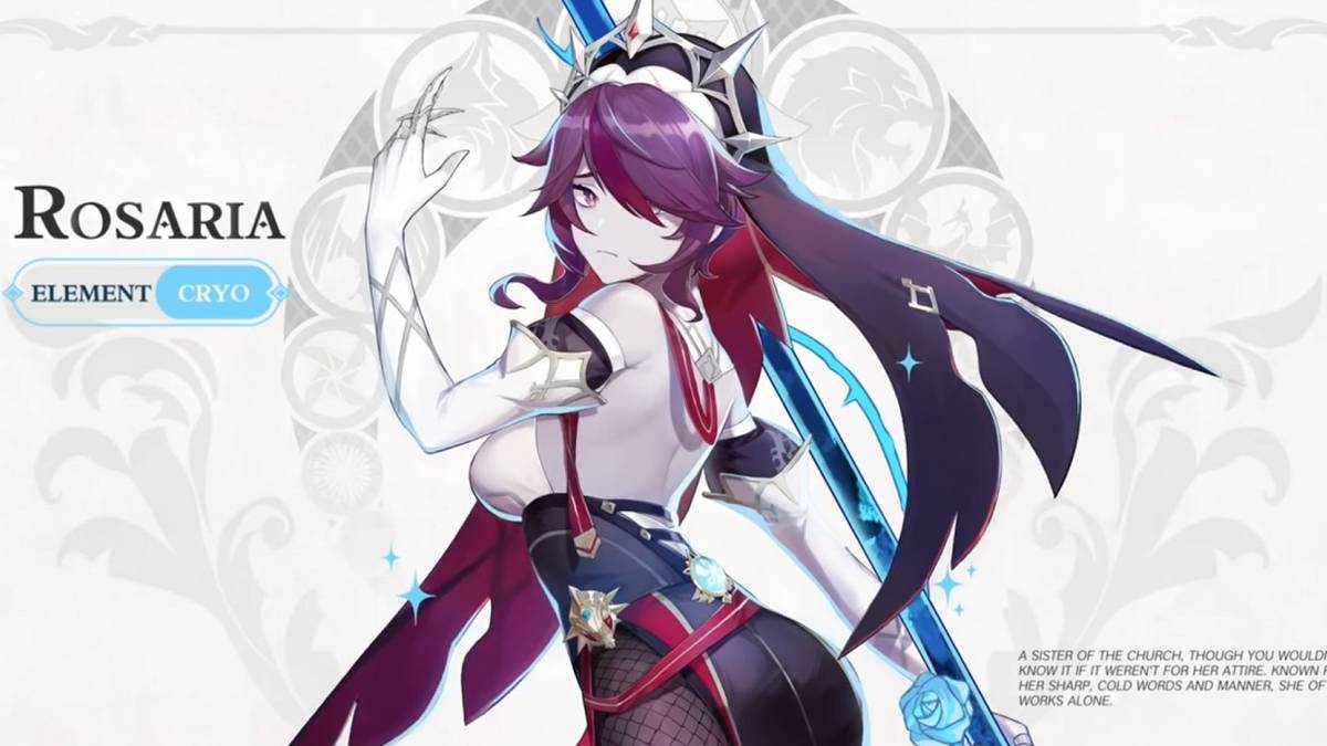 genshin impact rosaria