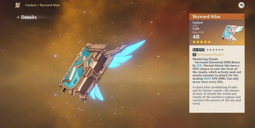 Skyward Atlas from Genshin Impact