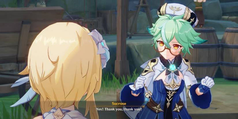 Genshin Impact Sucrose Thank You