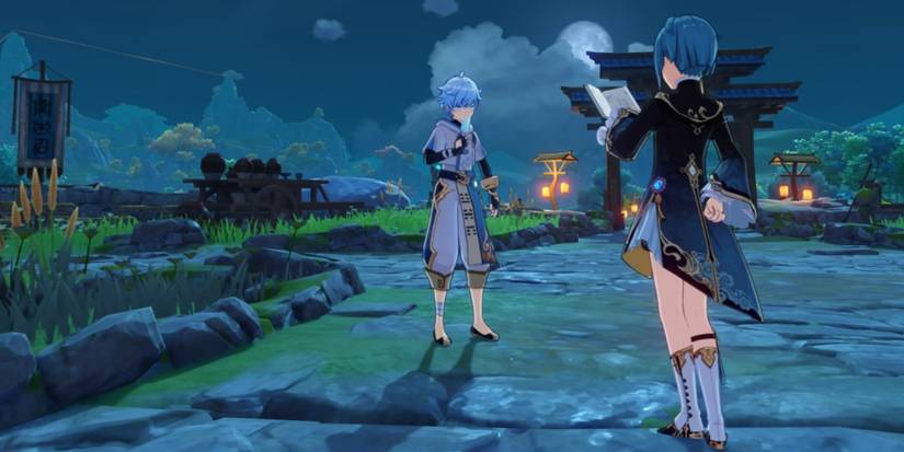 Genshin Impact Xingqiu and Chongyun