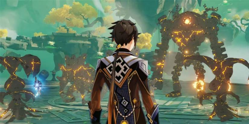 Genshin Impact Zhongli Back