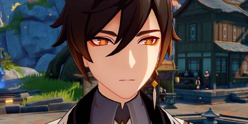 Genshin Impact Zhongli Face