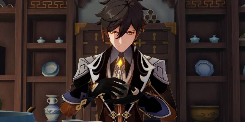 Genshin Impact Zhongli Tea