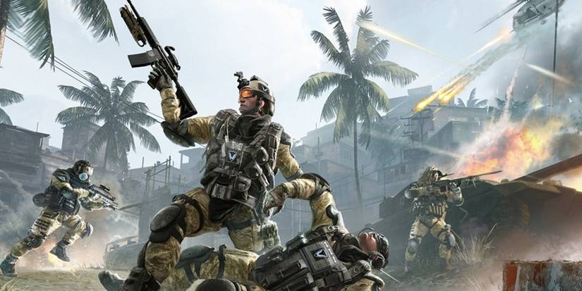 A battle in Warface