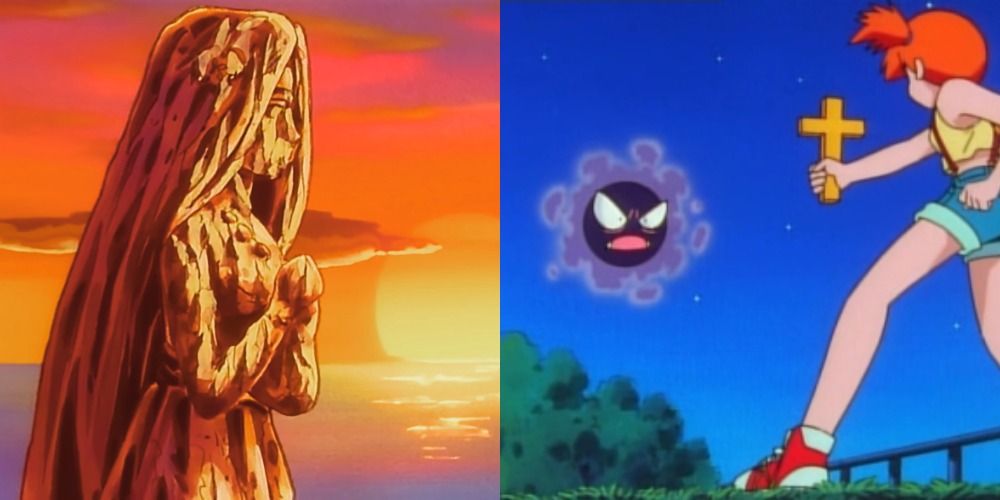 The Ghost of Maiden's Peak in Pokemon anime
