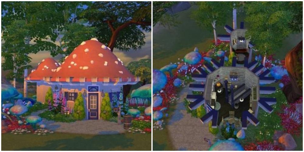 Gnome Retreat Sims 4 Unique Gallery Builds