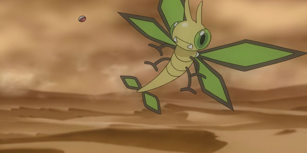 Vibrava in the Pokemon anime