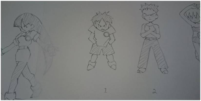 Gym Leader Concept Art