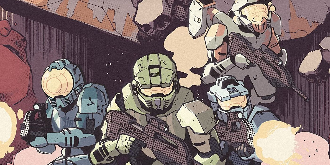 Art from the Halo graphic novel