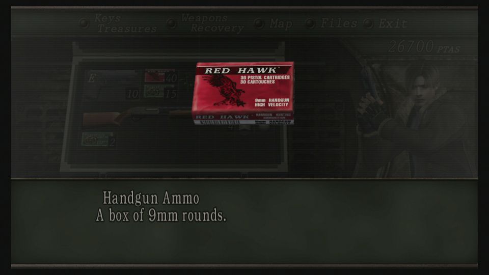 Handgun ammo Resident Evil 4 copy