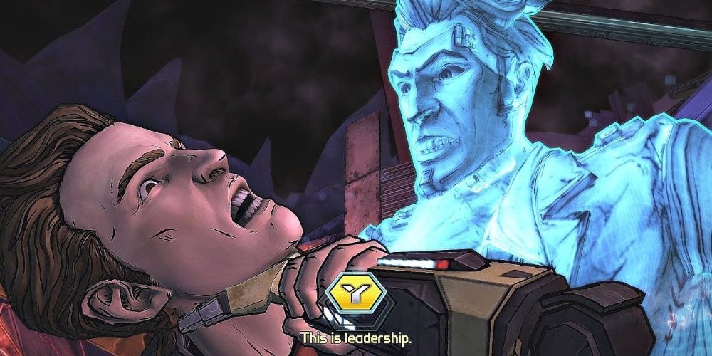 Handsome Jack Hologram AI Tales From The Borderlands Main Games Tie Ins