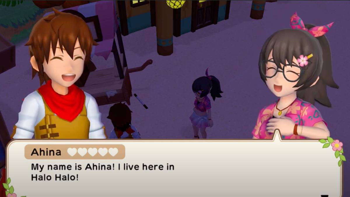 Harvest Moon Ahina