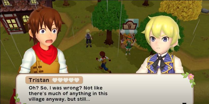 Harvest Moon Player with Tristan in the rain