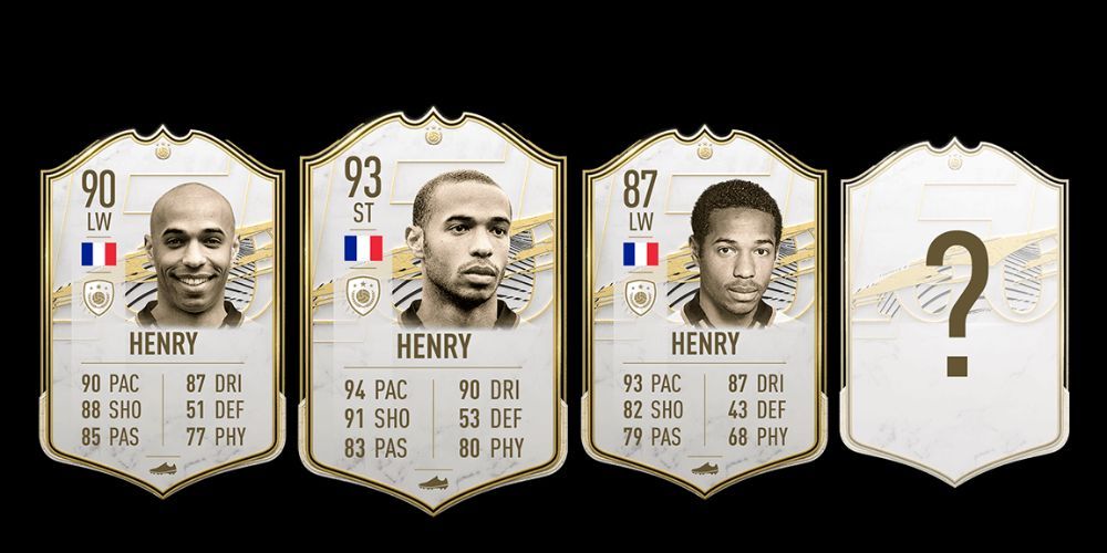 Thierry Henry FUT Icon Cards