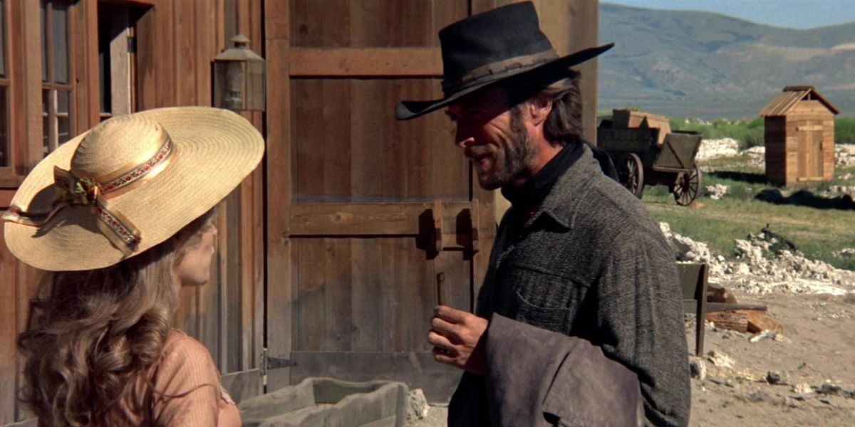 Clint Eastwood As The Stranger In High Plains Drifter