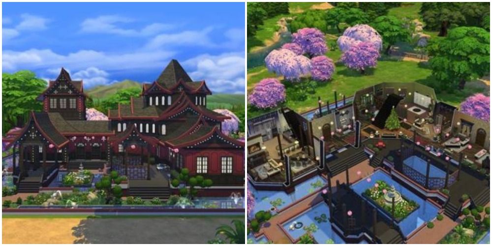 Hikaru Assassins Castle Sims 4 Unique Gallery Builds